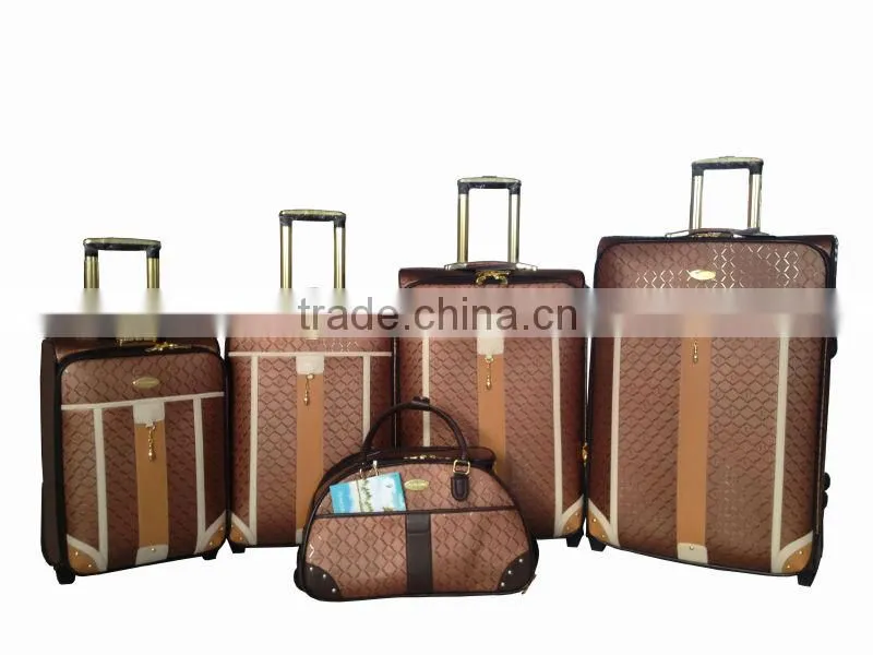 China Manufacturer PU Travel Luggage