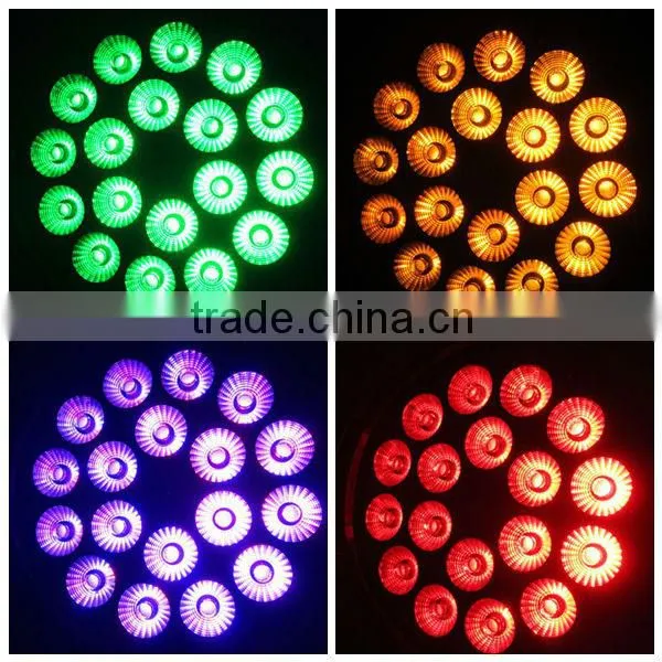6 in 1 led par 64 can