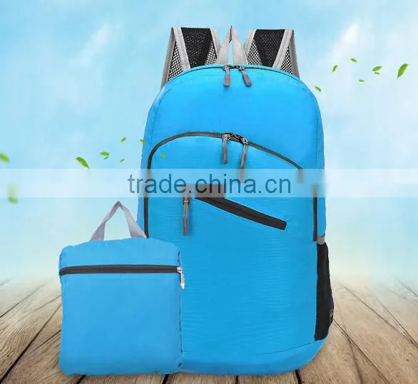 High Quality Waterproof Foldable Backpack, Cheap Plain Backpack