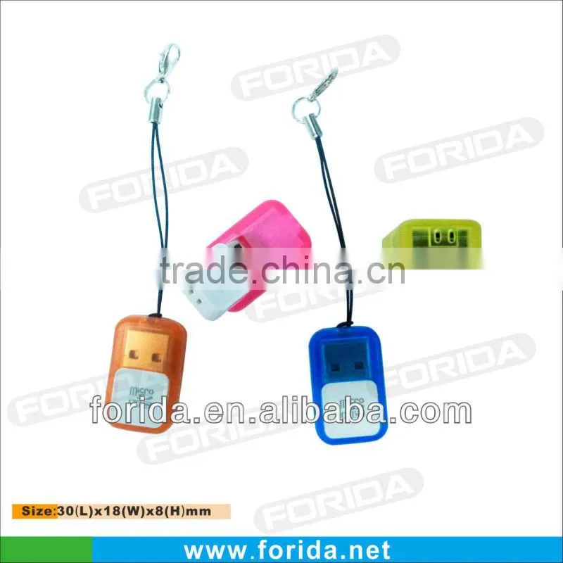 hot selling promptional mini USB 2.0 micro sd card reader