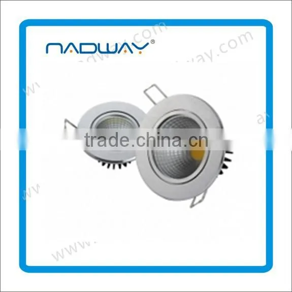 CE approval Dimming cob led downlight Nadway