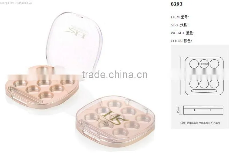 modern eyeshadow palette packaging