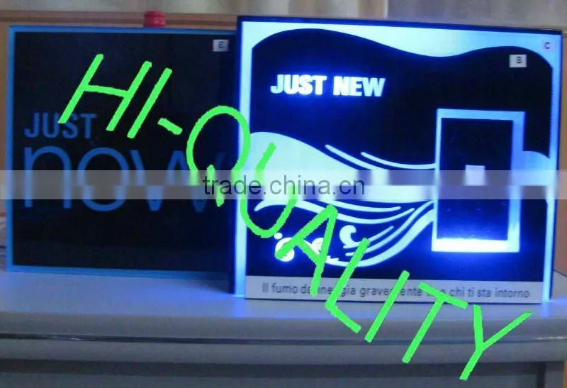 Super Acrylic Backlit Pos Display / Cigarette displays