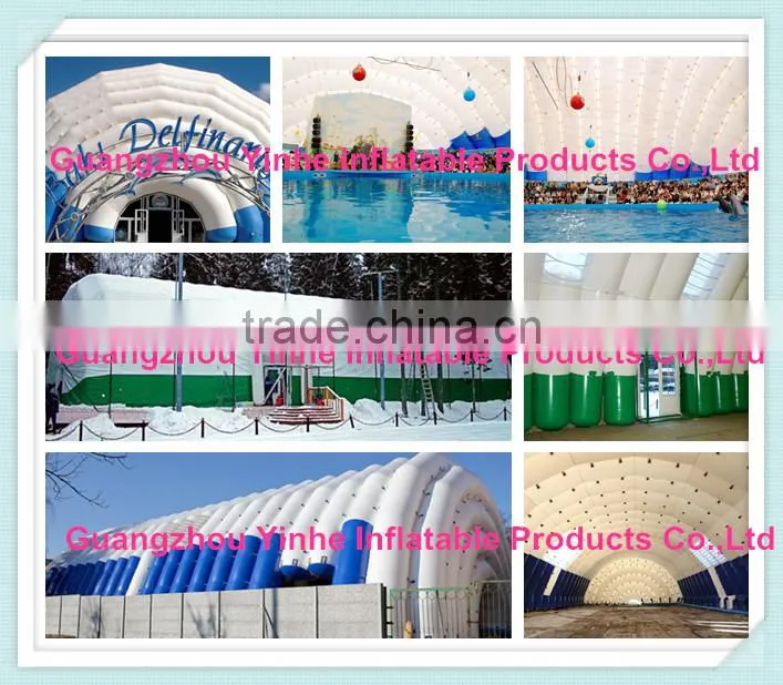 2015 high quality durable giant inflatable party dome tent for events