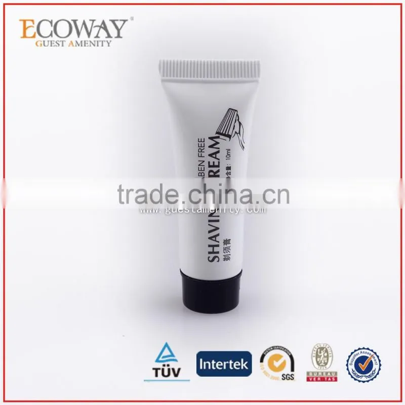 hotel toiletries packaging disposable cheap mini shaving cream tubes