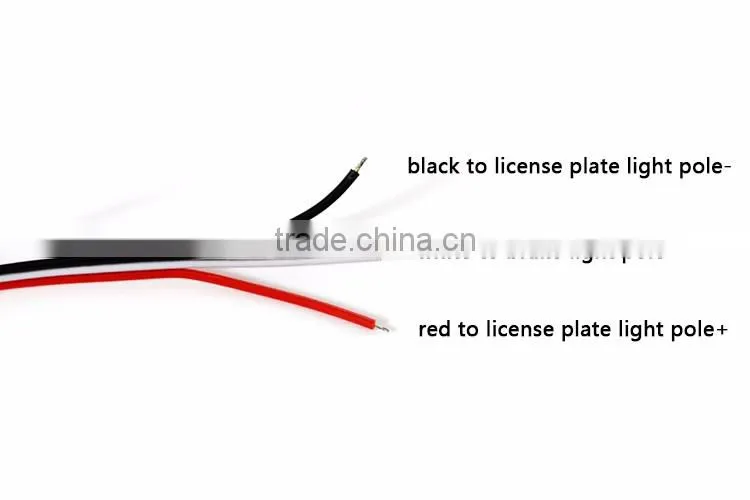 KEEN 12V 6W car bumper led lights for Toyota Prius rear tail lamp,led rear car bumper reflector light