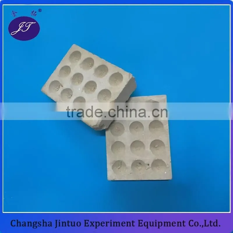 Factory wholesale price Cupels / fire assay crucibles used in cupellation furnace
