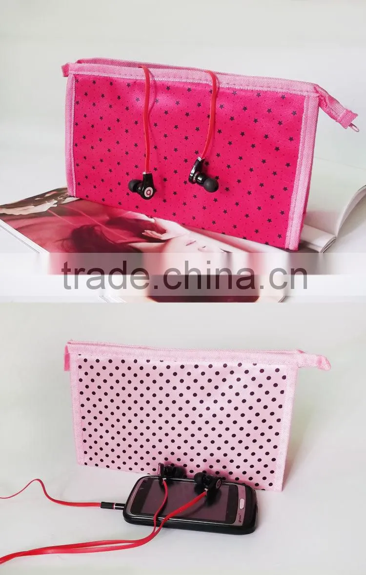 Various Color New Arrival Waterproof Portable Cosmetic Bag Makeup Bag