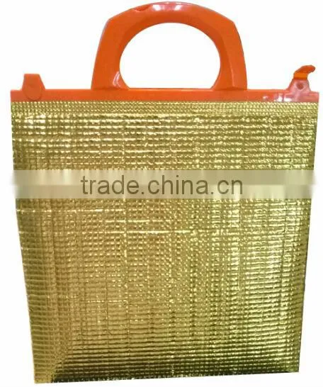Customized logo printing cheap Aluminum foil zip lock thermal bag