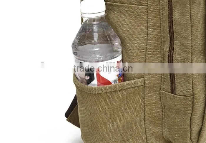 Leisure College Travel school bags for teenagers boys canvas backpack