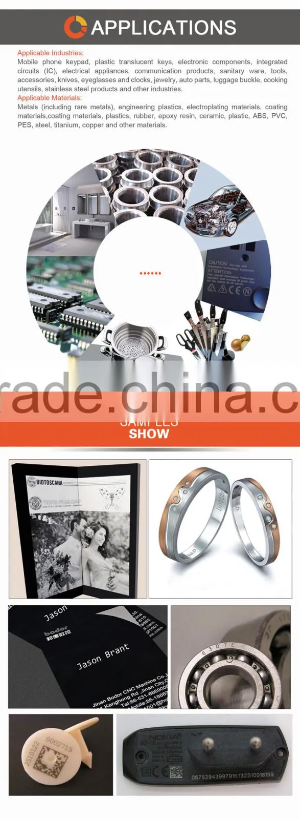 50w Desktop fiber laser marking machine 2 years warranty CE ISO SGS BV TUV FDA