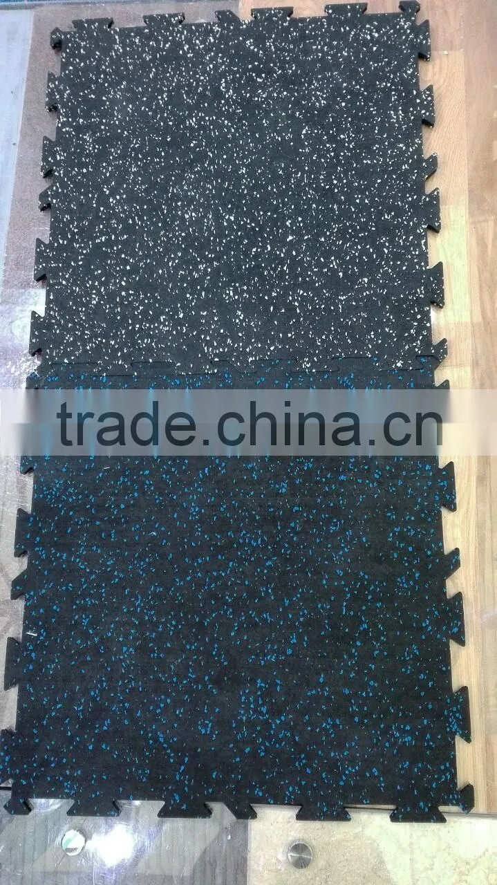 rubber floor mat, crossfit rubber tiles with epdm granuels