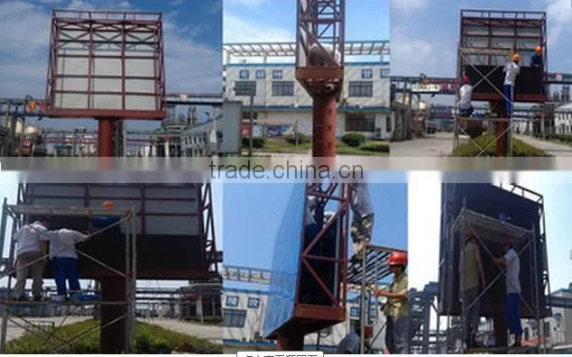 Running message text led display board advertising full color outdoor led screen