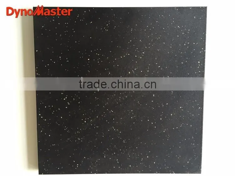 Gym rubber flooring /25mm rubber flooring tile / rubber floor tile