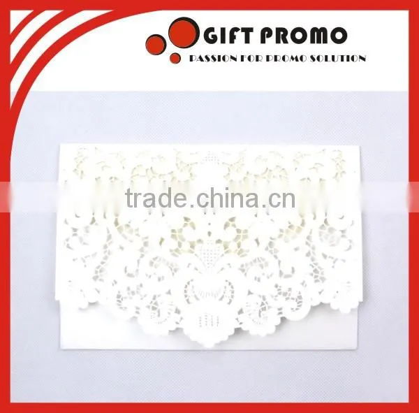 Luxurious Hollow Carved Wedding Invitation