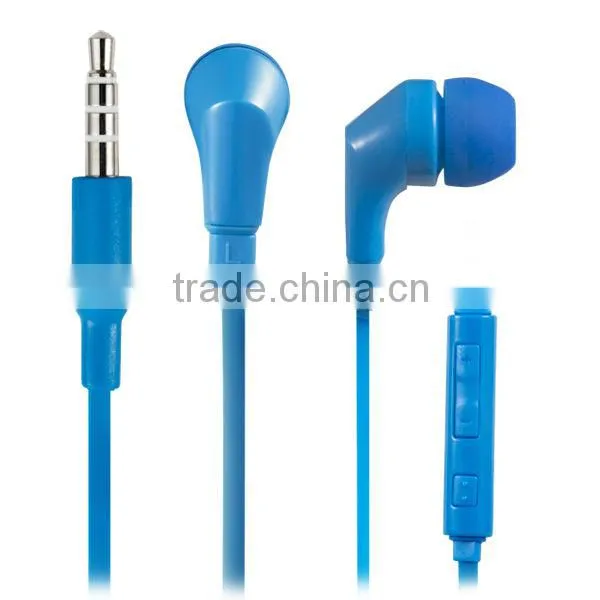 Wallytech WHF-119 Colorful Earphone with Microphone & Volume remote for Samsung Galaxy S4