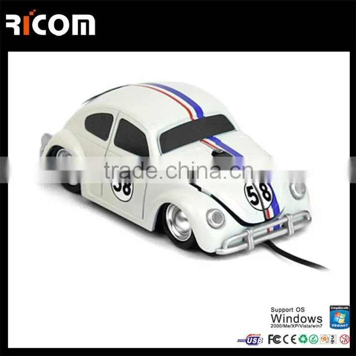 beetle car mouse,Car VW Beetle Car Mouse,beetle car shaped mouse--MO7003V--Shenzhen Ricom