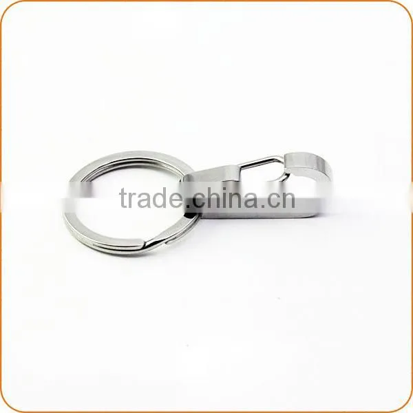 High Quality Flat Snap Hook Metal Key Chain Wholesale