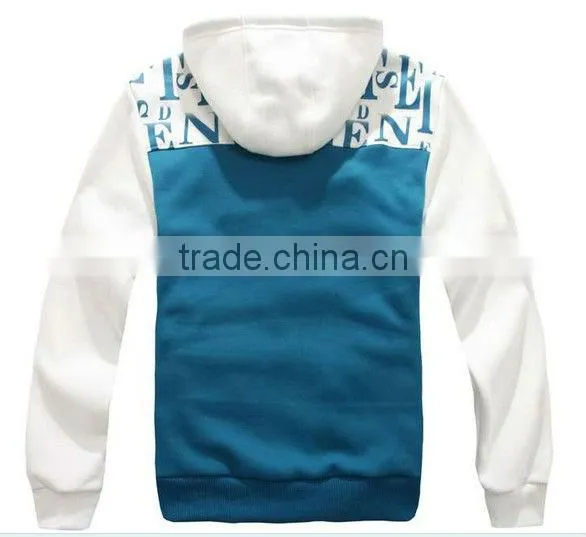 Blend knitting splice printing sweater professional hoodies