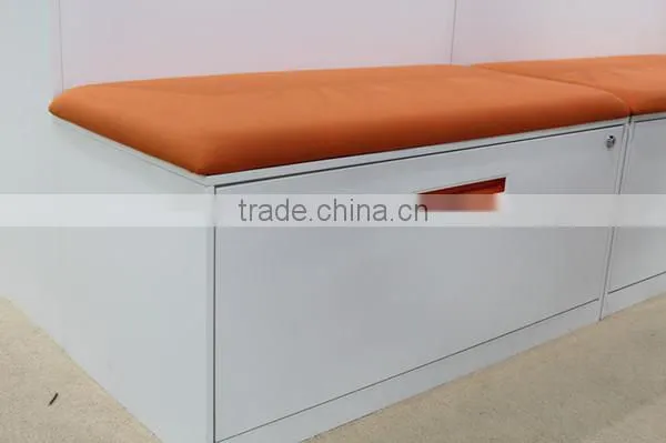 A4 B4 FC white 1drawer CKD steel lateral filing cabinet