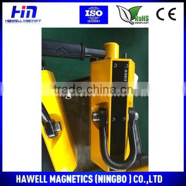 Permanent magnetic plate lifter, 1000KG magnetic lifter, magnetic hoisting chuck
