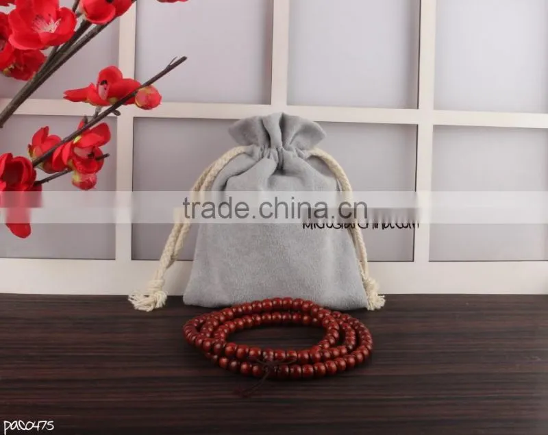 In Stock Colorful Suede Bag For Jewelry