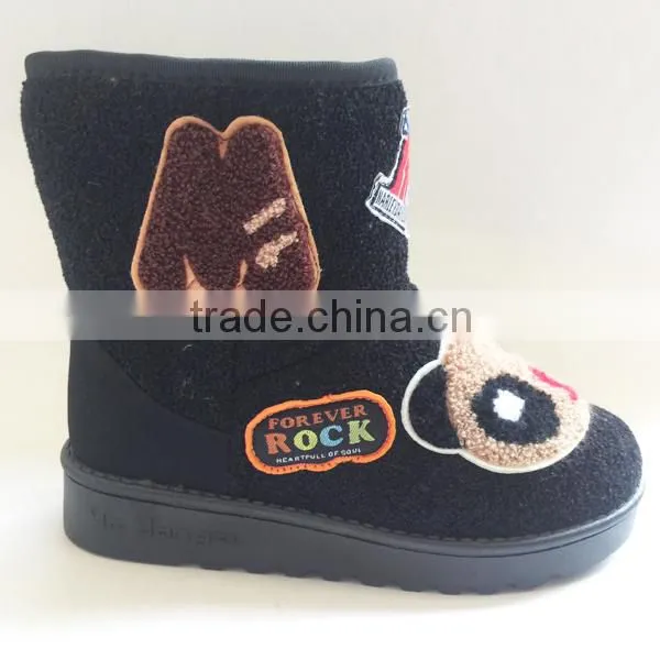 2015 cute bear snow boots hot sale winter comfortable warm women snow boots
