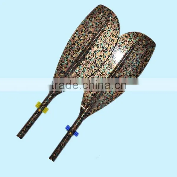 Kayak Paddle With Surface Treatment
