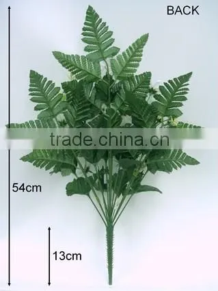 H47cm White Marguerite Daisies Artificial Flowers for Grave Decorations
