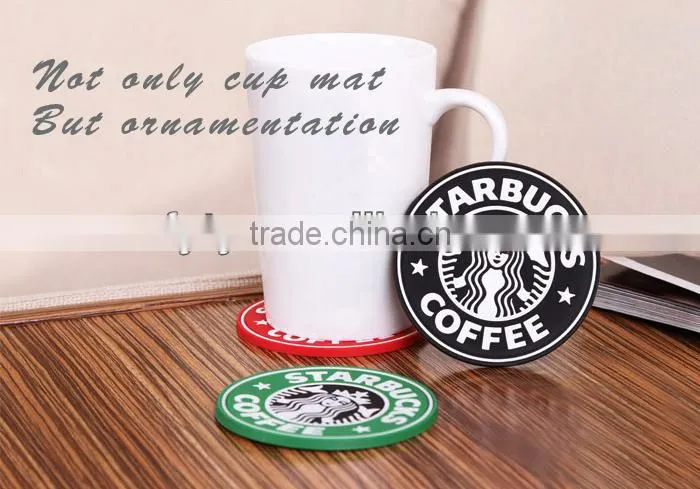 2014 hot sale factory price silicone cup coaster