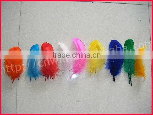 Fashionable Natural Real Feather Wedding Flowers
