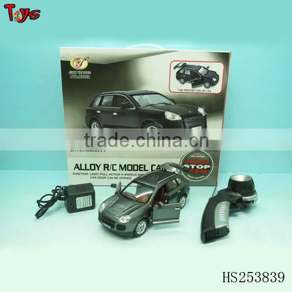 1:24 Super alloy remote control car rc diecast car