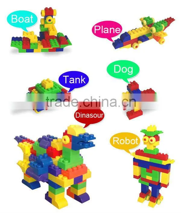 Manfacturer for big size trolley car with enlighten brick toys