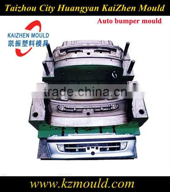 High impact injection plastic auto bumper mould