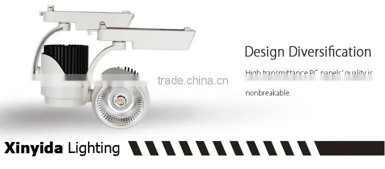 Factory outlets long life battery powered led track lighting