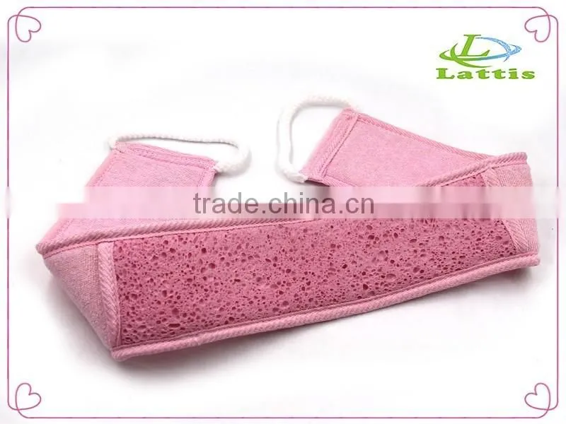 pink Natural back bath scrubber sisal for bath