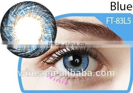 wholesale Korea 17mm big eyes colored contacts 3 tone KFDA approved color contact lens