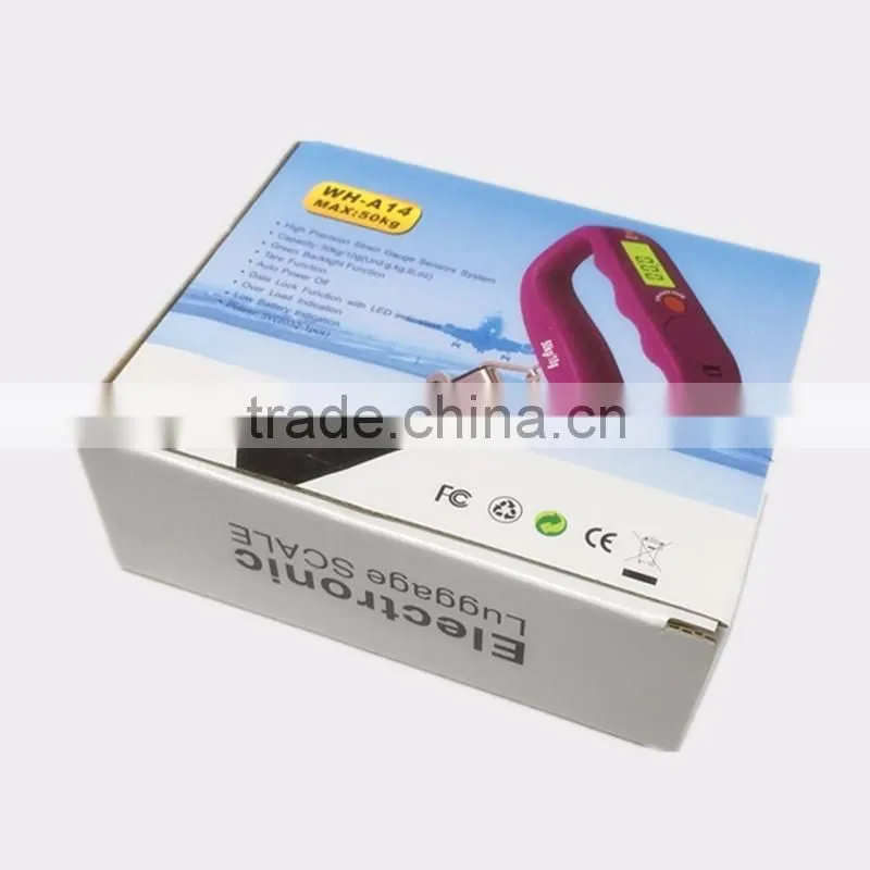 ABS Plastic material Lcd Display Digital Luggage Weighing Scale 50kg