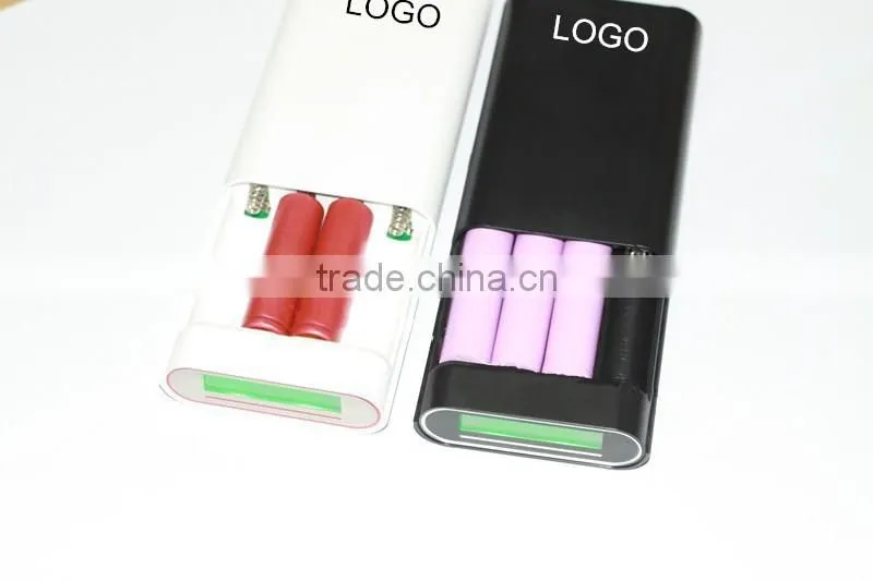 Universal Battery Double USB Ports 3.7V 18650 Power Bank Backup Power Best for Travel