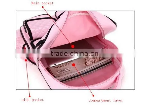 New Fashion PU School Bags For Teenage Girls