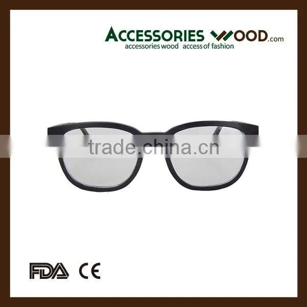 2016 Wooden Optical Glasses with Polarized Lenses and Customized Logo in Fashion Style for Unisex