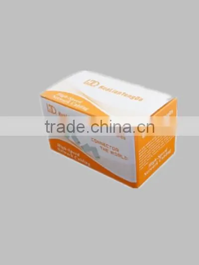 network transparent Crystal head,cat6 rj45 connector,Crystal head for Cat6