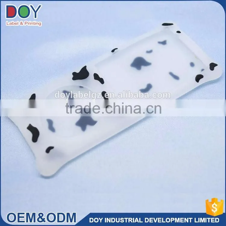 China manufacturer customized personalized designed soft PVC rubber printed 3D labels