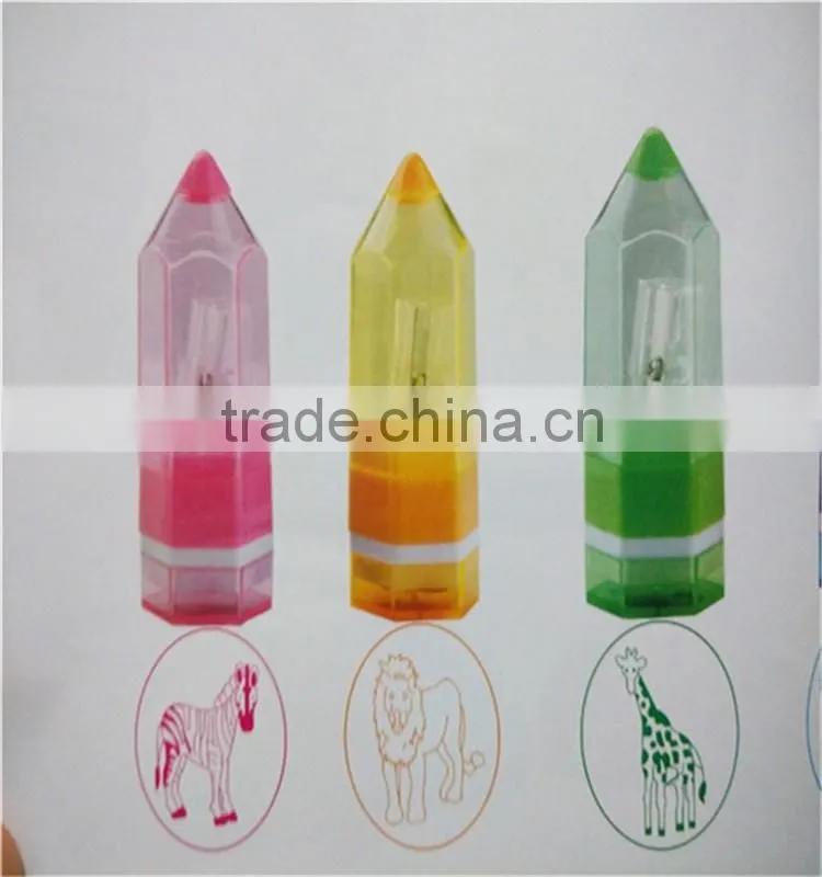 water color pens with stamp