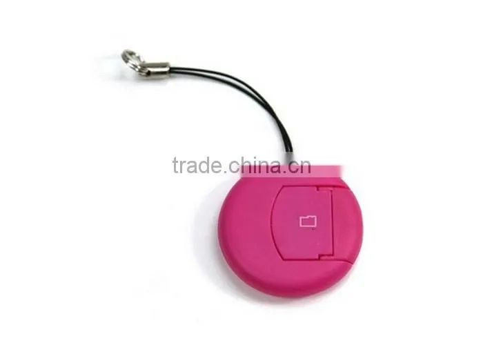 2015 new Super speed 2 in 1 sd micro sim card adapter red blue classic color ,memory card reader