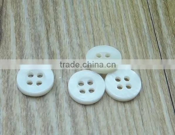 garment accessory 4-hole shell button