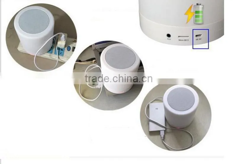 colour changing led lamp light wireless bluetooth speaker