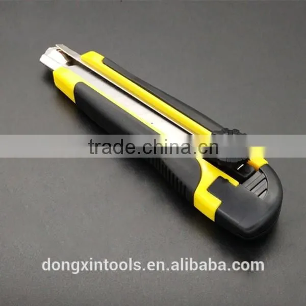18mm SK5 Blade Rubber Covered Utility Knife with One pc Blade
