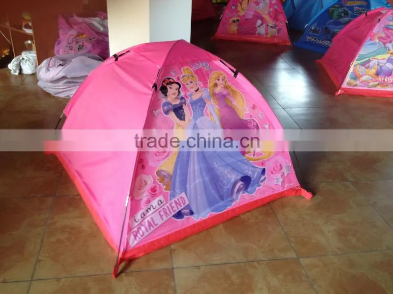 Cartoon Characters X frame Kids dome tent foldable tent fo kids