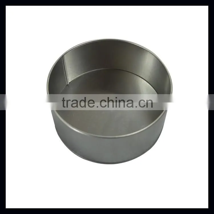 Large Capacity Decorative Round Metal Cake Tin For Home